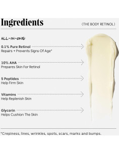 Suero Reparador Corporal Nécessaire con Retinol 0.1% y AHA 145g 2