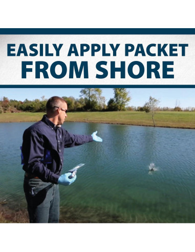 Colorante Azul Natural para Estanques Airmax - 16 Paquetes Solubles