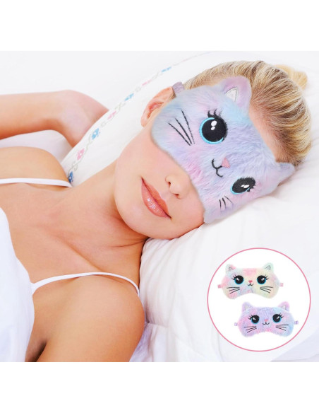 Máscara de Sueño para Niños Psyqtsuary Colorida 20x12.5cm