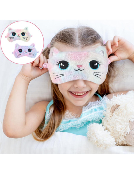 Máscara de Sueño para Niños Psyqtsuary Colorida 20x12.5cm
