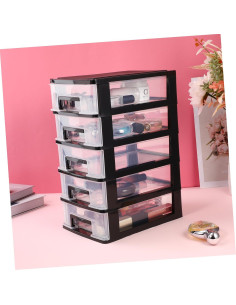 Organizador de Cosméticos Gadpiparty 5 Cajones Negro 2