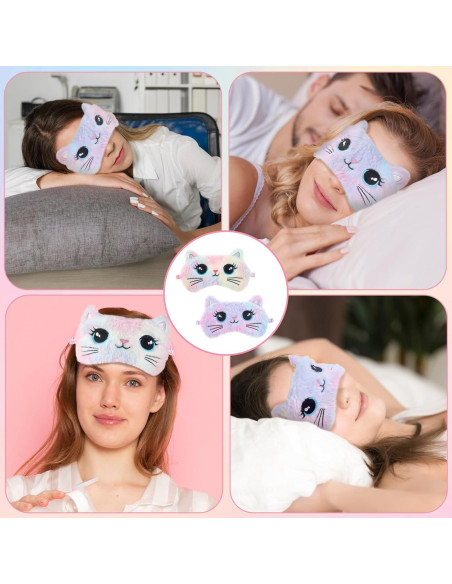 Máscara de Sueño para Niños Psyqtsuary Colorida 20x12.5cm