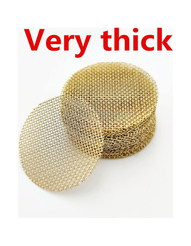 200 Pantallas de Latón 0.375" IKKKC con Caja de Almacenamiento