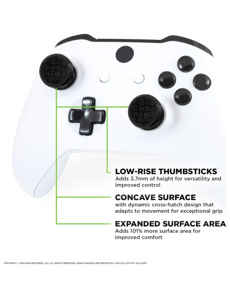 KontrolFreek Omni Joysticks para Xbox One y Series X - Negro