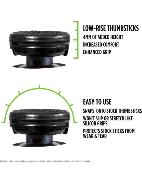 KontrolFreek Omni Joysticks para Xbox One y Series X - Negro