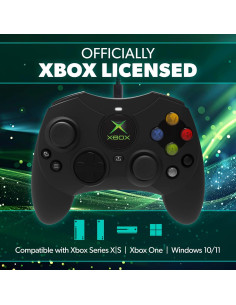 Controlador con cable Hyperkin DuchesS para Xbox y PC - Negro 2