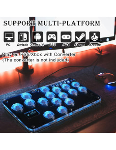 Controlador de Arcade DO-CAM R16 para PC/PS3/PS4/Switch 2