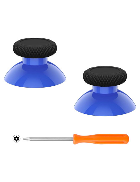 eXtremeRate Joysticks de Reemplazo para Controlador Xbox - Azul y Negro