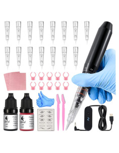 Kit de Tatuaje de Ceja Semipermanente Ybeauty con 15 Agujas