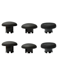 Reemplazo 6 en 1 Paddles Thumbsticks Dakexiong PS5 Edge Negro