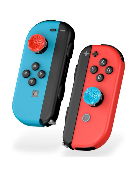 KontrolFreek Splash Thumbsticks Joy-Con Nintendo Switch Azul/Rojo