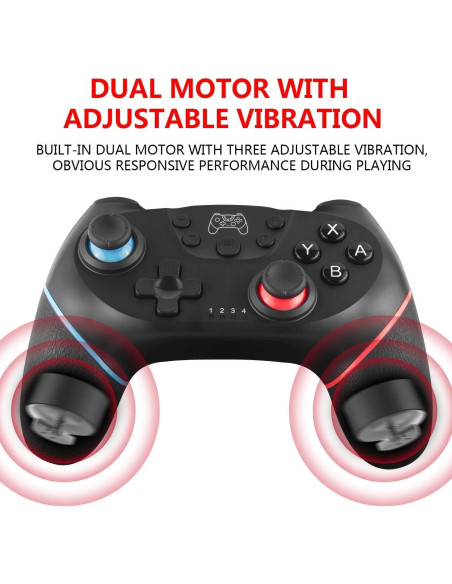 Controlador Inalámbrico Diswoe SW-01 para Switch y PC