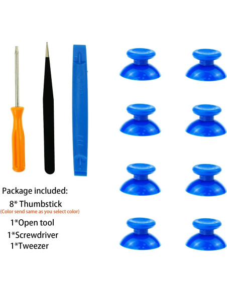 8 Piezas Caps Reemplazo Joystick Xbox 360 CTHTBZ con Herramientas