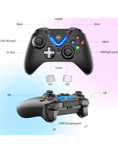 Controlador Inalámbrico RALAN para Xbox One S/X y PC