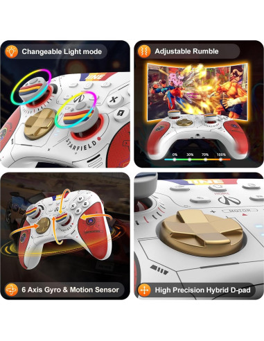 Controlador Inalámbrico WEUTOP L872 para Switch y PC