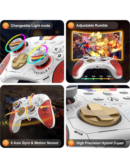 Controlador Inalámbrico WEUTOP L872 para Switch y PC Controlador Inalámbrico WEUTOP L872 para Switch y PC