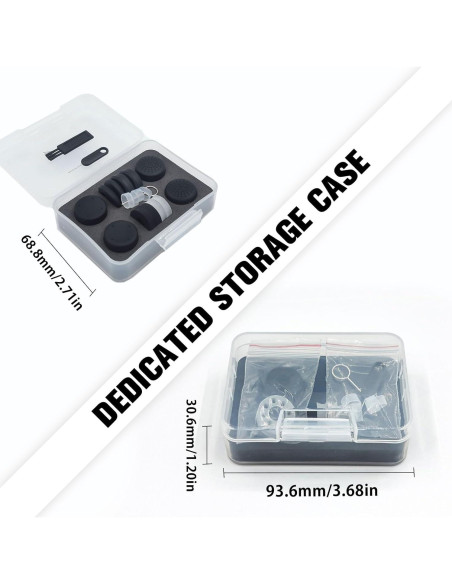 Juego de Tapas de Agarre para Pulgar ZHI-NYLLDJS Xbox/Steam Deck 16 Piezas