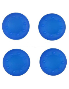 4 Tapas de Silicona para Joystick PS4 PS3 Xbox - Azul