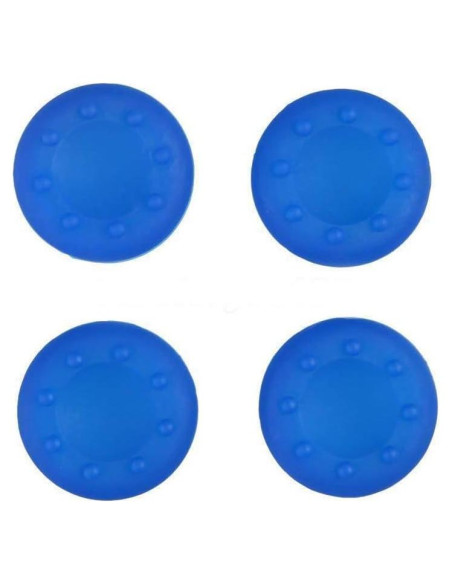 4 Tapas de Silicona para Joystick PS4 PS3 Xbox - Azul