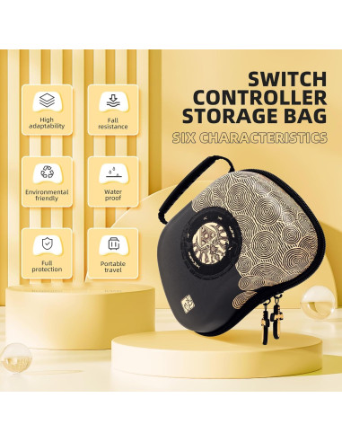 Controlador Pro Inalámbrico YKASEK para Switch - Negro/Blanco