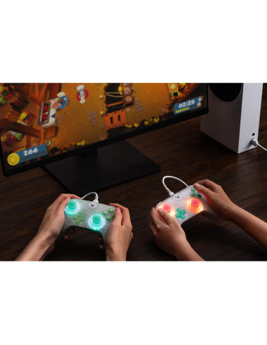 Controlador Mini 8Bitdo Ultimate Xbox Verde Translúcido