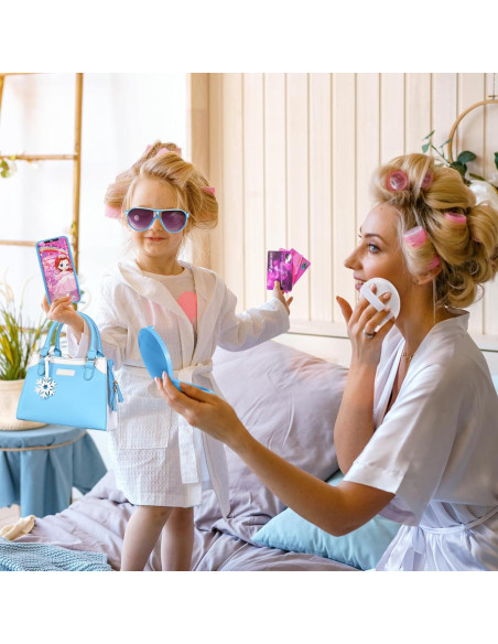 Bolso Juguete Shemira para Niñas 3-8 Años - Azul Congelado