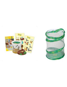 Taza de Orugas Insect Lore con Hábitat de Mariposas 20 cm