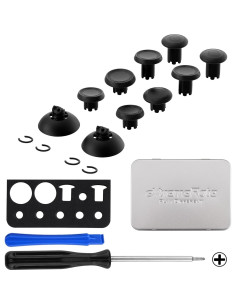 Joysticks Ergonómicos Intercambiables eXtremeRate PS5/PS4 - Negro 2