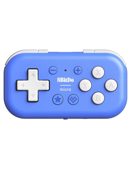 Controlador Mini Bluetooth Nargos para Nintendo Switch - Azul Controlador Mini Bluetooth Nargos para Nintendo Switch - Azul