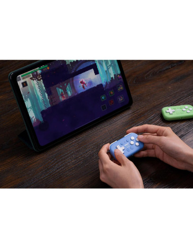 Controlador Mini Bluetooth Nargos para Nintendo Switch - Azul