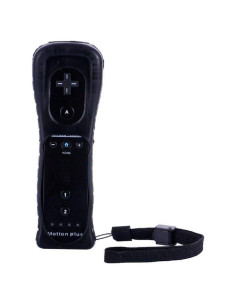 Controlador Inalámbrico ChamZA Motion Plus para Wii/Wii U Negro