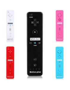 Controlador Inalámbrico ChamZA Motion Plus para Wii/Wii U Negro 2
