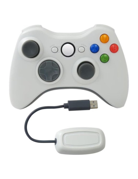 Controlador Inalámbrico 2.4GHz Colorfba para Xbox 360 y PC