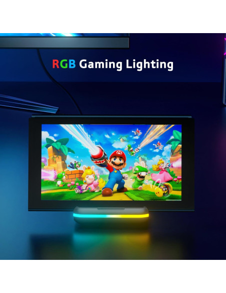 Dock de Carga para Nintendo Switch BOXPSII 4K HDMI USB-C