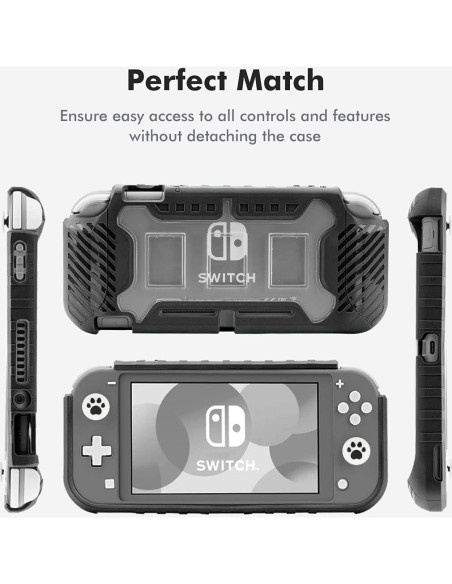 Funda Grip KIWIHOME para Nintendo Switch Lite 2019 - Protección y Agarre Cómodo