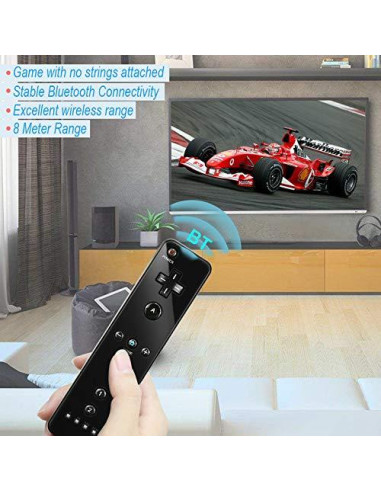 Control Remoto Inalámbrico ChamZA para Wii/Wii U con Funda