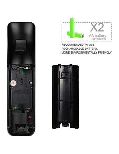 Control Remoto Inalámbrico ChamZA para Wii/Wii U con Funda