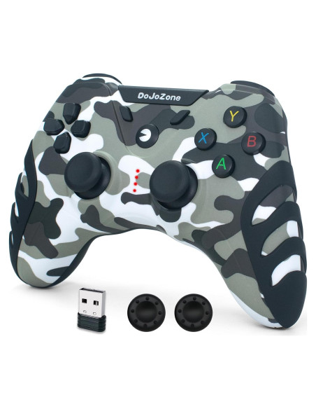 Controlador Inalámbrico DoJoZone para PC/PS3/TV - Doble Vibración