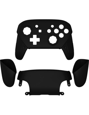 Carcasa Frontal y Trasera eXtremeRate para Controlador Pro Nintendo Switch - Negro