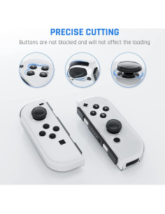 Funda Transparente TPU Suave RHOTALL para Joycon Nintendo Switch 2