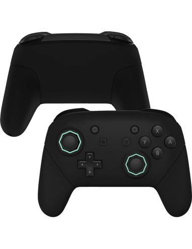Carcasa Frontal y Trasera eXtremeRate para Controlador Pro Nintendo Switch - Negro