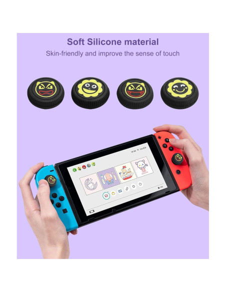 Tapa de Joystick Antideslizante Sikrofegen para Switch y Lite