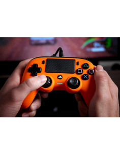 Controlador Compacto con Cable Nacon PS4 Naranja 427g 2