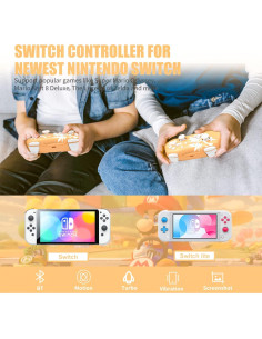Controlador Inalámbrico Mytrix Hoja de Arce para Nintendo Switch 2