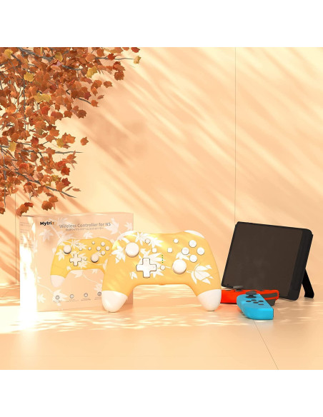 Controlador Inalámbrico Mytrix Hoja de Arce para Nintendo Switch