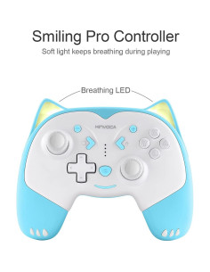 Controlador Inalámbrico KINVOCA para Nintendo Switch - Azul 2