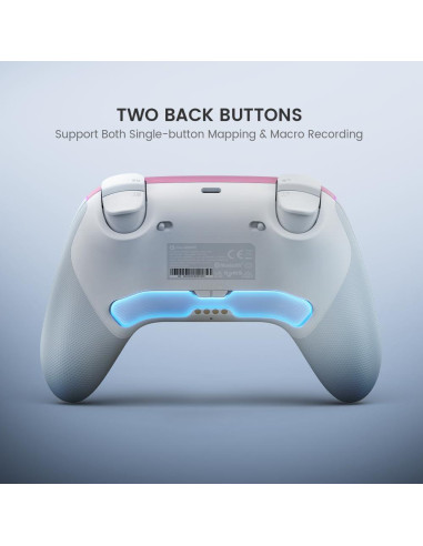 GameSir Super Nova Controlador Inalámbrico para PC/Switch/iOS/Android - Joystick RGB, 1000Hz, Batería 1000mAh