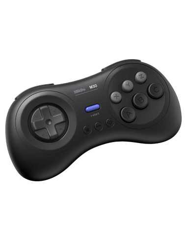 Controlador Bluetooth 8Bitdo M30 para Switch y PC - Negro