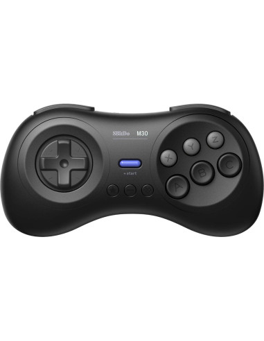 Controlador Bluetooth 8Bitdo M30 para Switch y PC - Negro