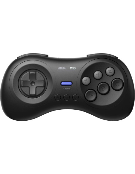 Controlador Bluetooth 8Bitdo M30 para Switch y PC - Negro